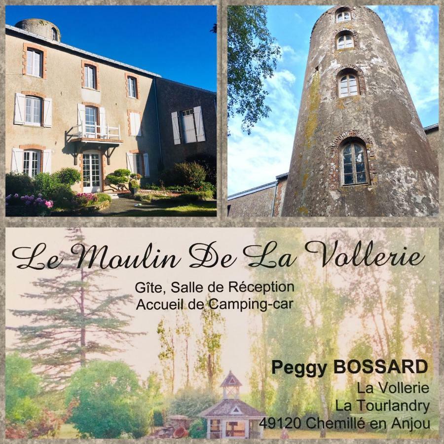 Le Moulin De La Vollerie Villa Chemille-en-Anjou Eksteriør billede